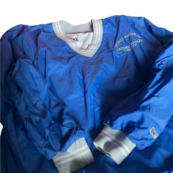 Bike lined pullover Blue Sports Pullover XXL excellent vintage style - Picture 2 of 2